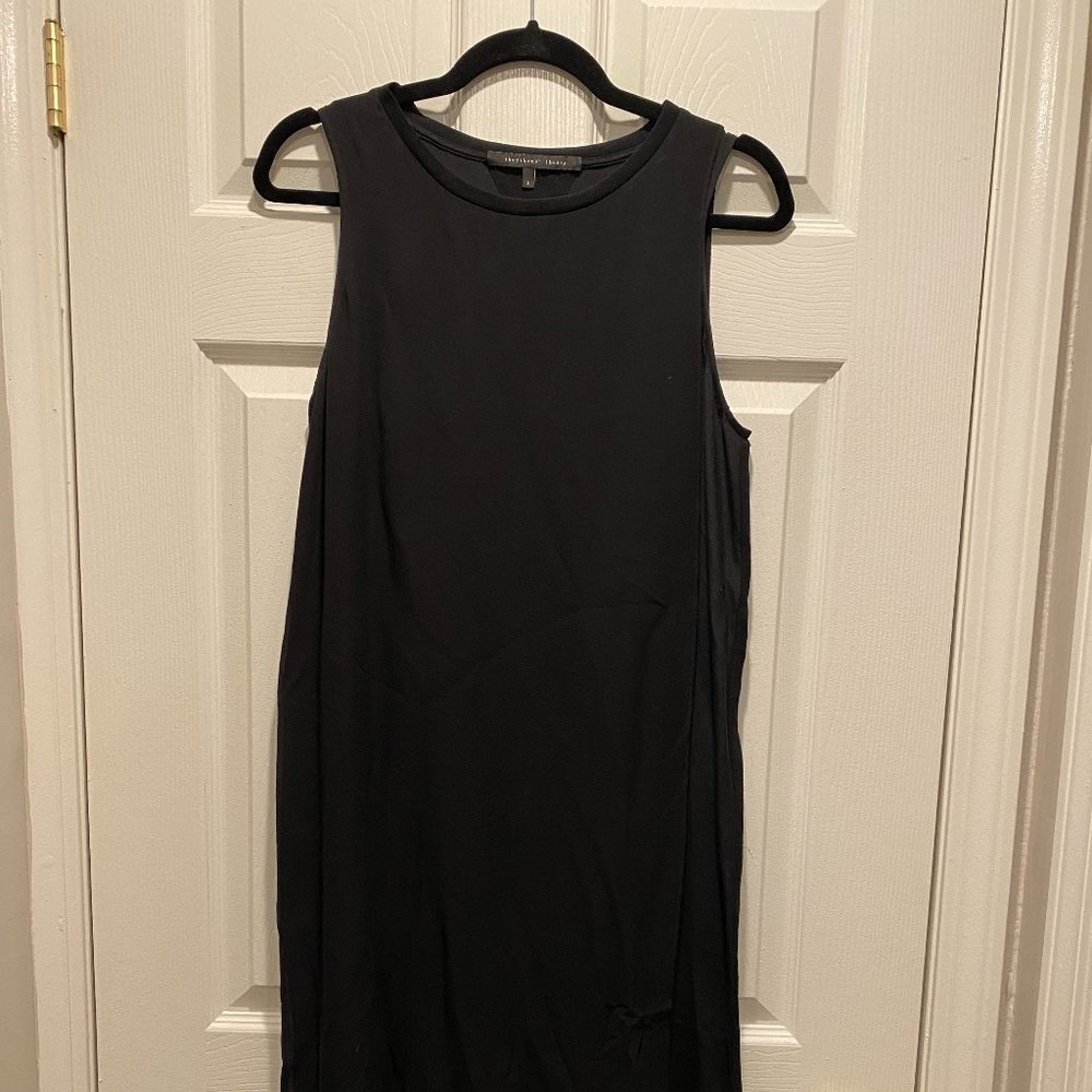 100% Silk Theory Midi Dress